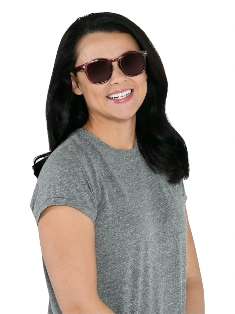 Sunsentials by Foster Grant Pink Square Unisex Sunglasses - NWT